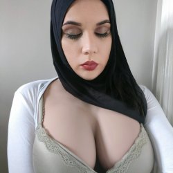 Tell me where will you shoot your load? Face? Tits? Hijab?